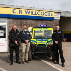 4x4 Help For Devon & Cornwall Rural Police Tackling Crime Off The Beaten Track