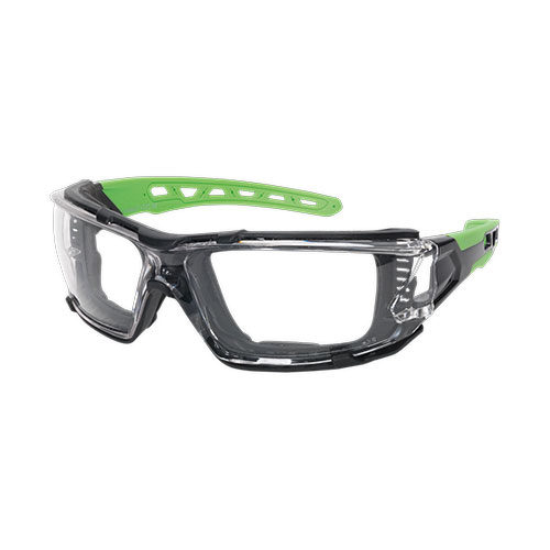 Safety Spectacles with EVA Foam Lining - Clear Lens
