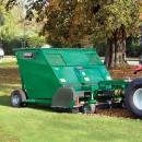 Towed Grass Collector Sweeper Scarifier