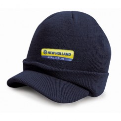 New Holland Knitted Hat w/ Peak